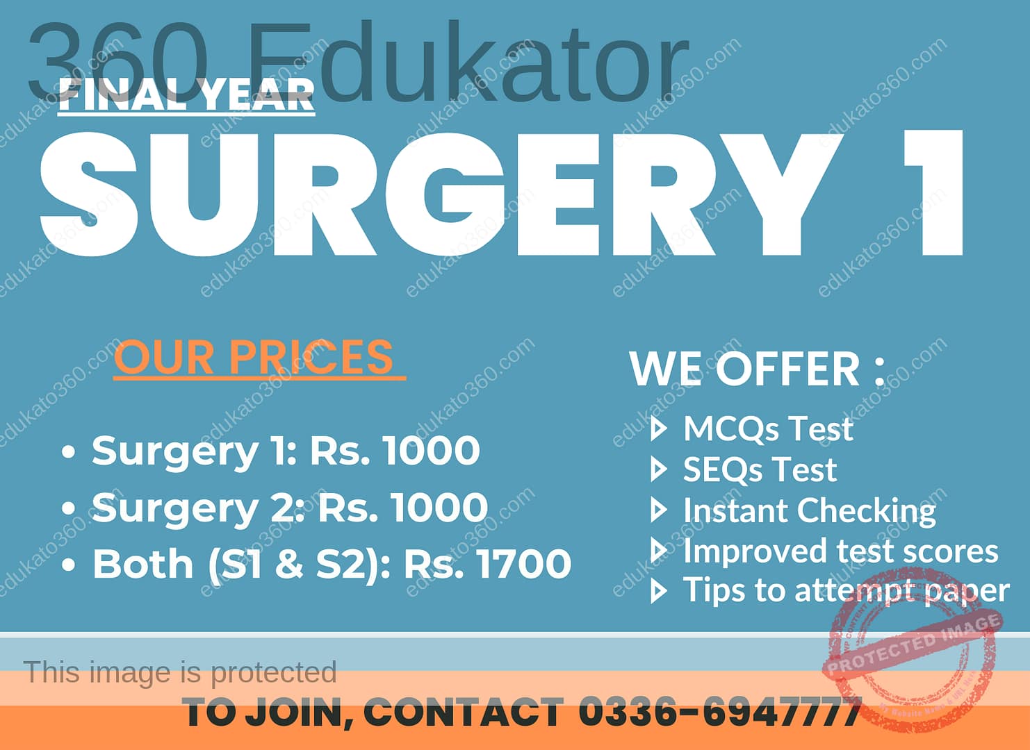 Surgery 1 Test Session – Final Year MBBS